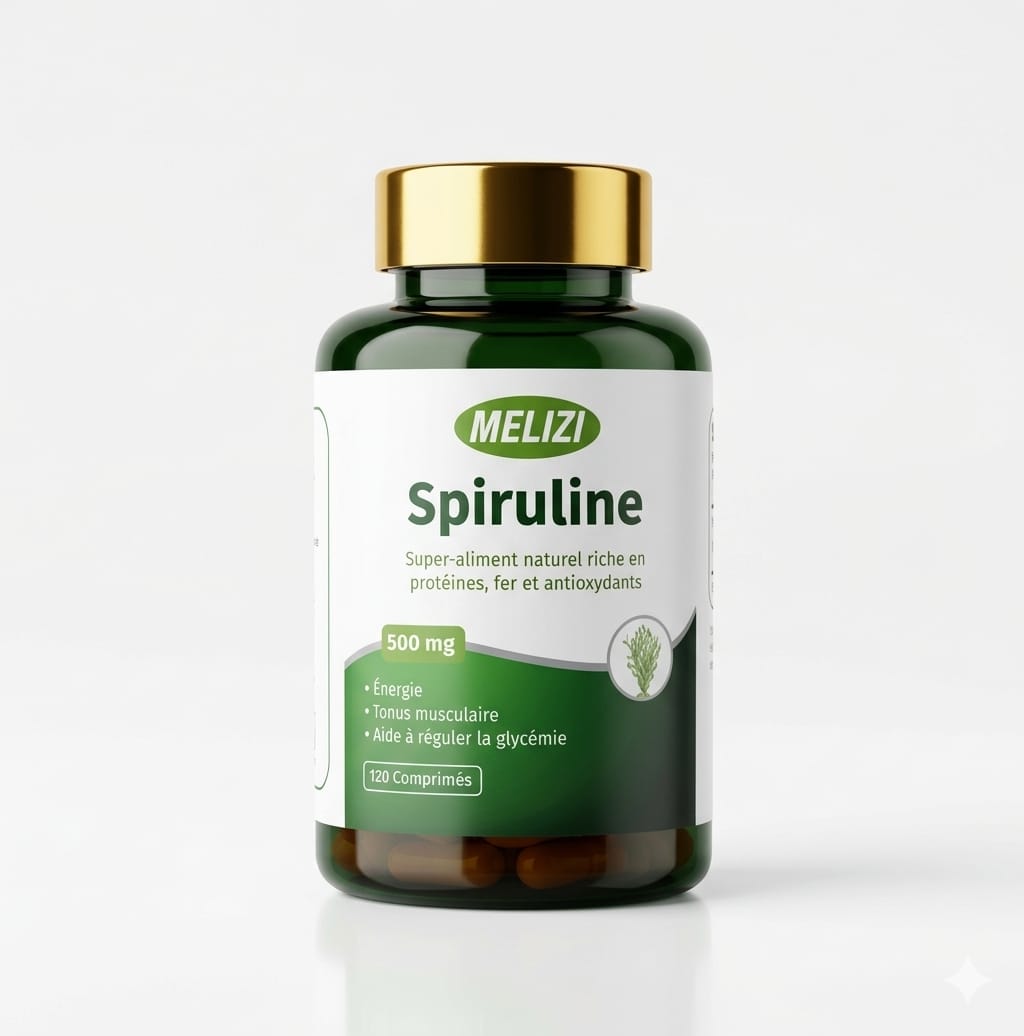 Melizi Spiruline - 120 Comprimés