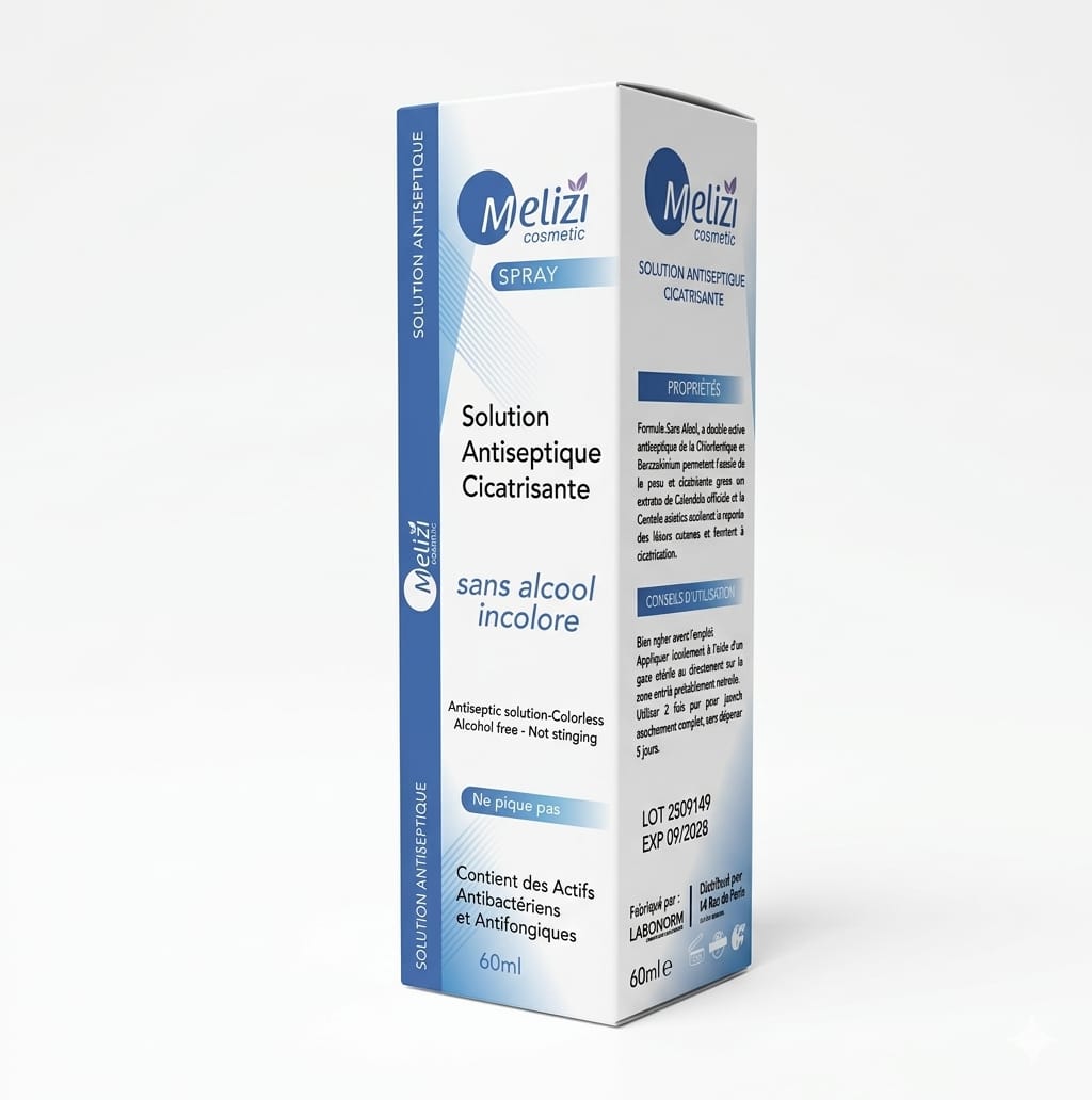 Melizi Antiseptique Spray - 60ml